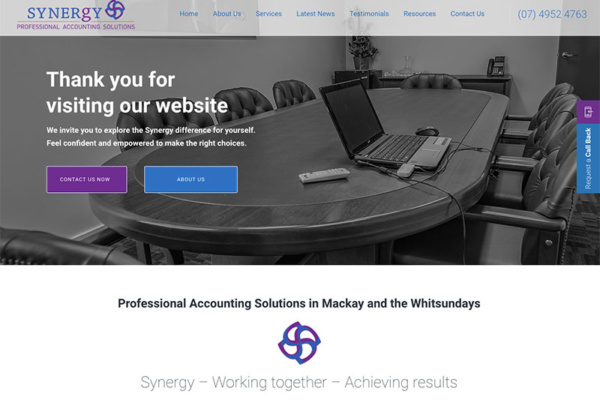 synergy web design